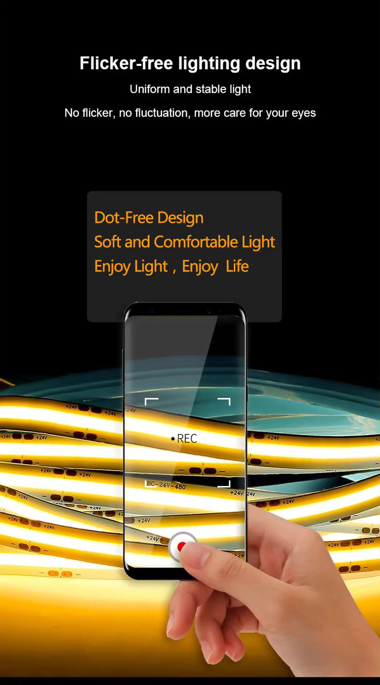 Narrow COB LED strip