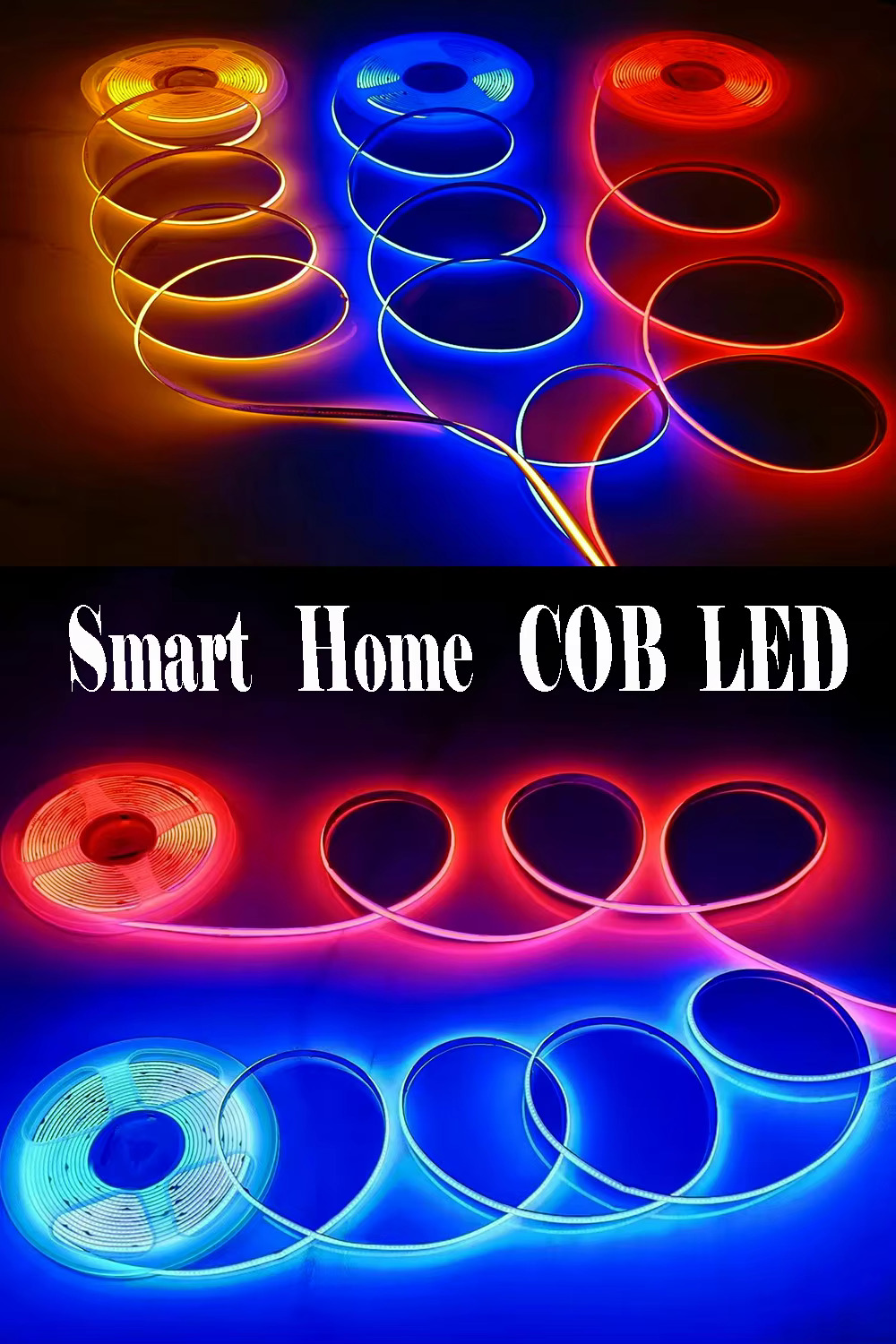RGB and dual-color LED strip light