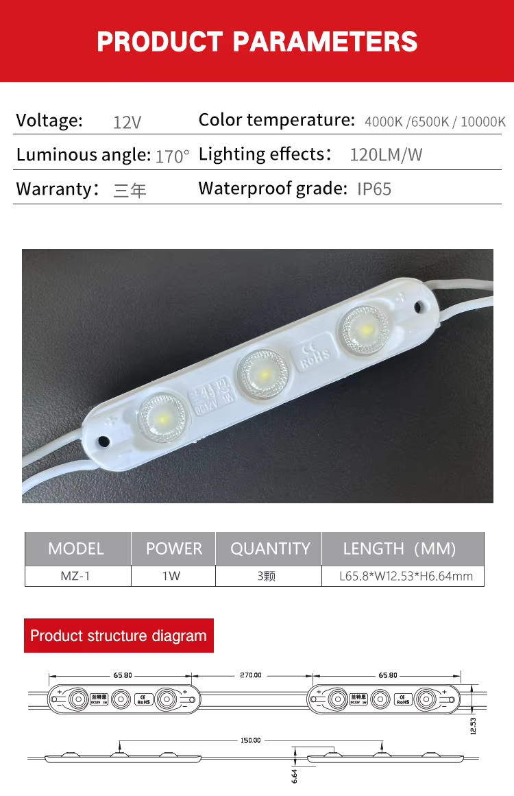 3 LED Modules product 3